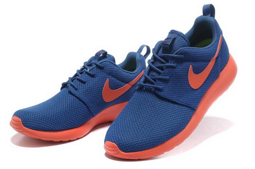 Nike Roshe Mens Running Shoes Blue Orange Hot Germany
